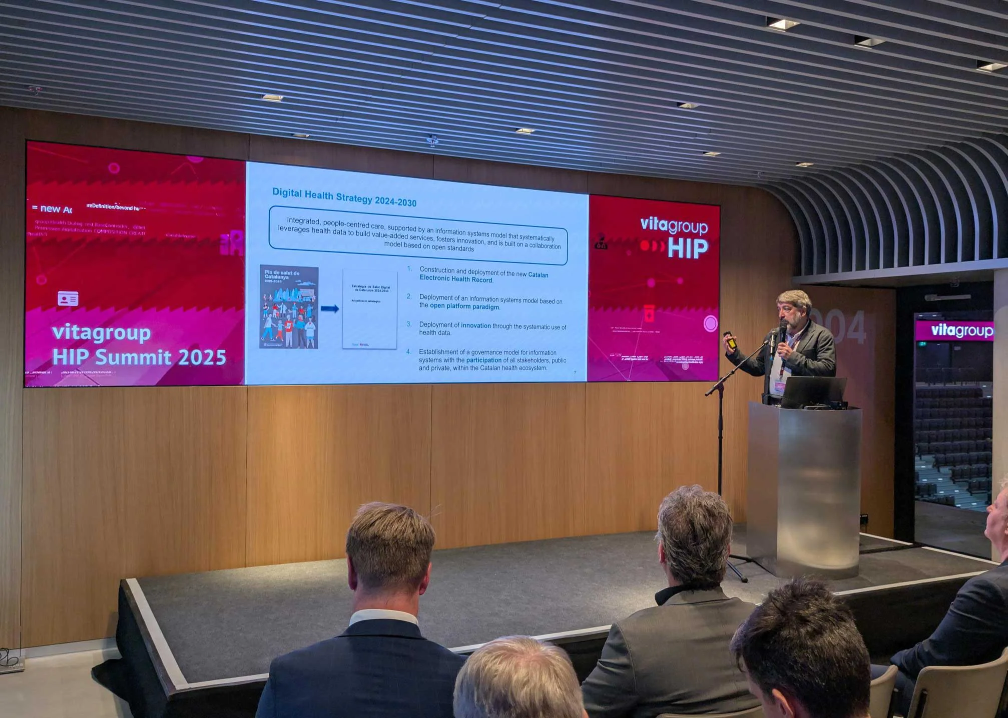 Josep Antoni Mira Palacios, Chief Architect beim Zentrum für Telekommunikation und Informationstechnologie (CTTI – Centre de Telecomunicacions i Tecnologies de la Informació) des Gesundheitsministeriums der Regierung von Katalonien