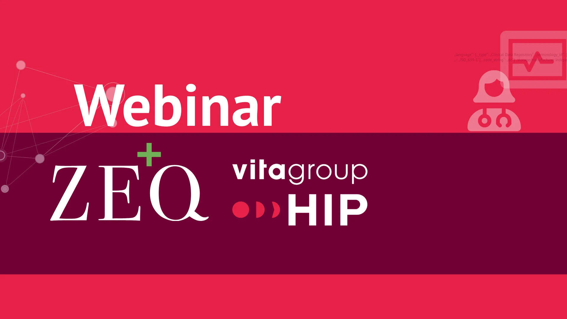 Webinar with ZEQ: Telemedicine Care Concepts