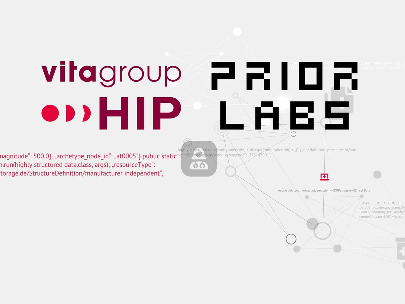 Pressemitteilung: Partnerschaft vitagroup und Prior Labs