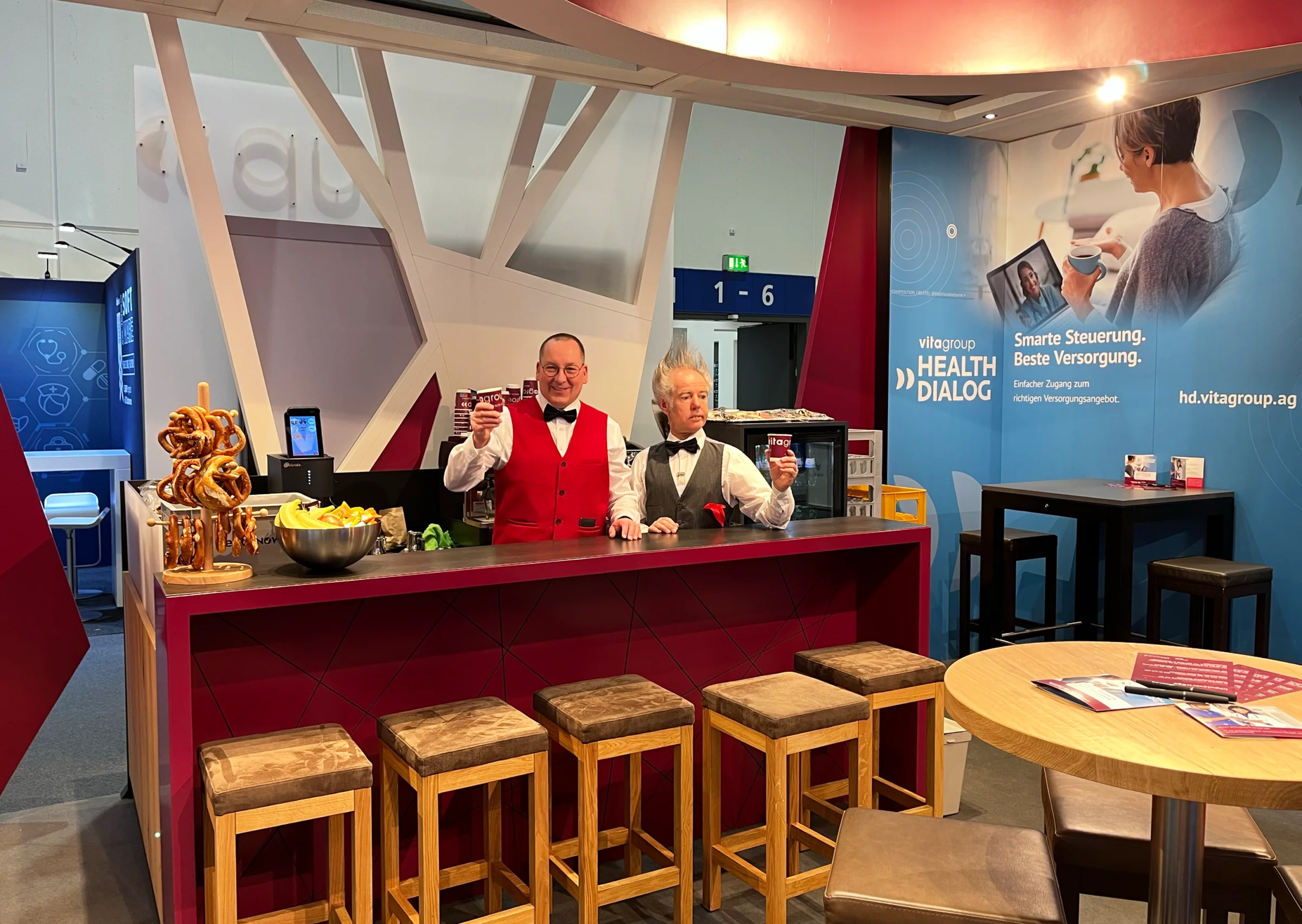 Die magischen Baristi auf der Messe