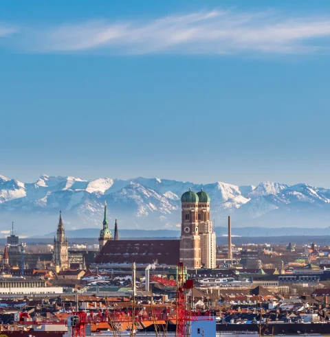 Stadtansicht München